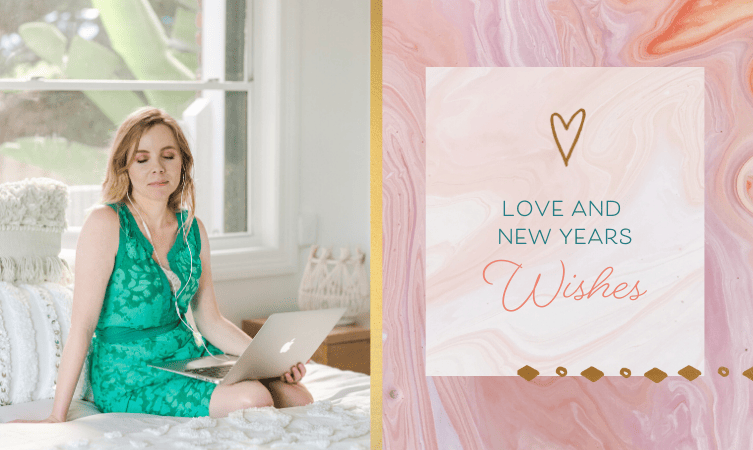 Love & New Year Wishes from me to you + Notes from 2018