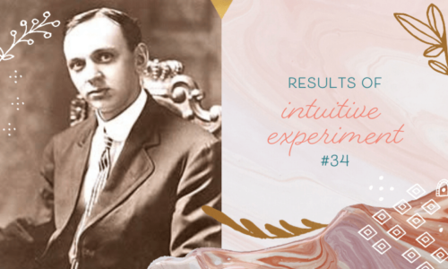 Results of Intuitive Experiment #34